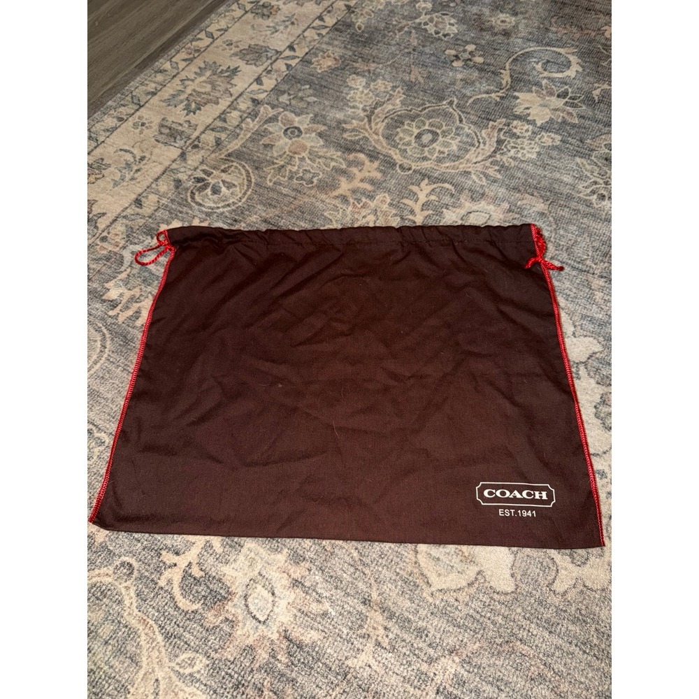 Coach Brown Cloth Large Dustbag Protector Bag